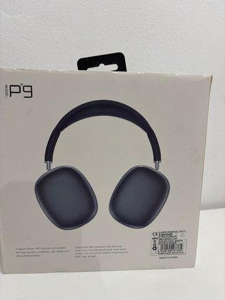 Auriculares Inalámbricos P9 Gris/Azul Marino