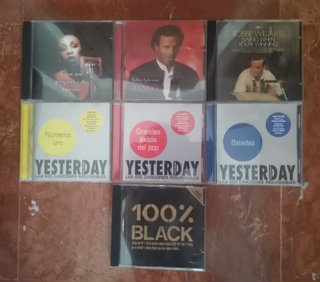Lote 7 CDs Música Variada años 90