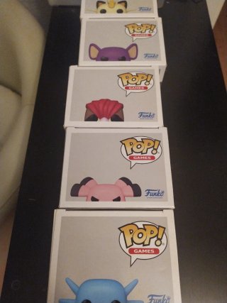 Lote 5 Figuras Funko Pop! Pokémon