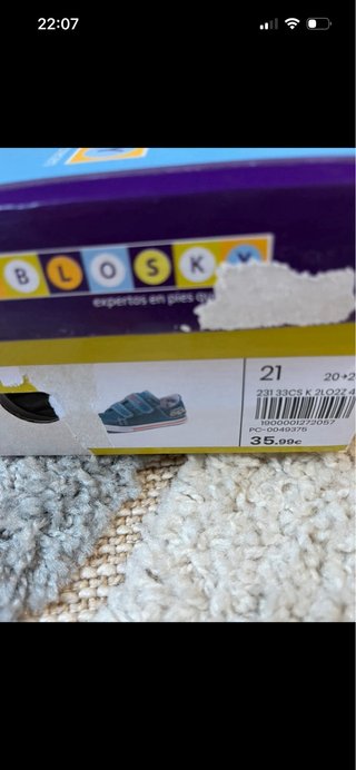 Zapatillas Pablosky niño velcro