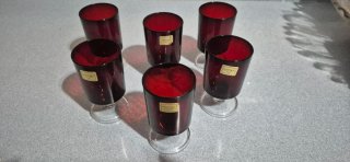 Copas Luminarc Vintage Rojas