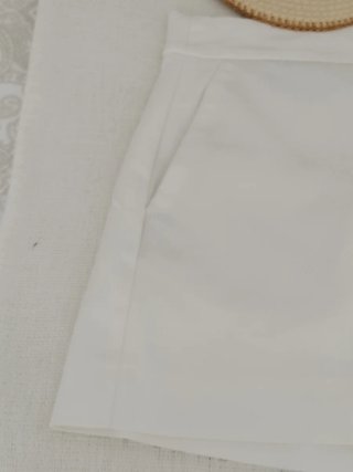 Shorts blancos Zara Talla S
