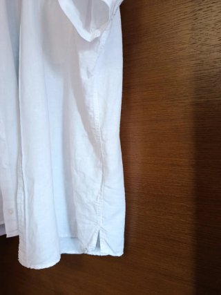 Camisa Springfield Blanca Talla XL. 60% Lino