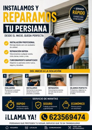 REPARACIÓN DE PERSIANAS