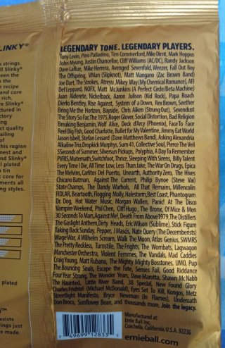Cuerdas Bajo Ernie Ball Hybrid Slinky 45-105