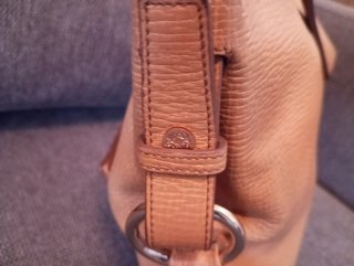 Bolso Loewe Beige, camell de Piel Texturizada