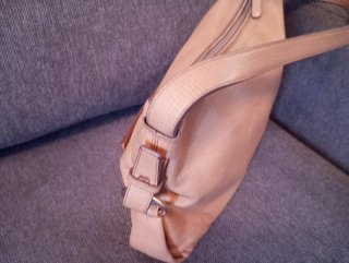 Bolso Loewe Beige, camell de Piel Texturizada