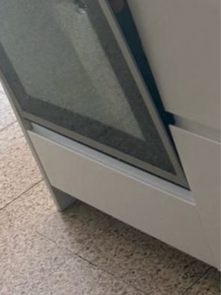 Frente mueble Ikea VOXTORP 60x20cm blanco mate