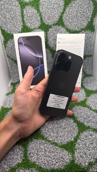 iPhone 16 Pro 256GB Nero - Ottime Condizioni