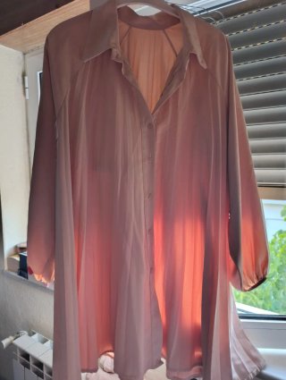 Vestido rosa talla única