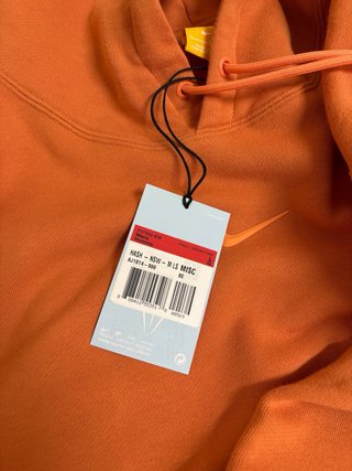 Sudadera Nike NOCTA Talla L Naranja