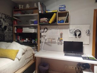 Cama nido c/cajones, mueble extraíble, estantería,