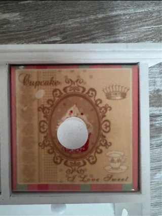 Repisa colgador decorativa con cajones