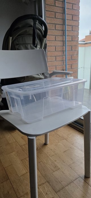 Caja Samla Ikea Transparente
