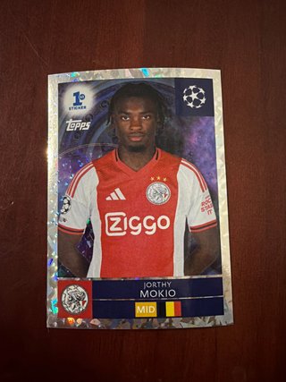 Cromos Jorthy Mokio 1st Topps Champions League