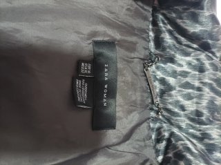 Chaqueta Zara Estampado Leopardo Talla xl