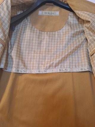 Chaqueta ante SLN Beige