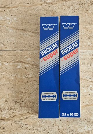 Cuchillas de afeitar Iridium Super