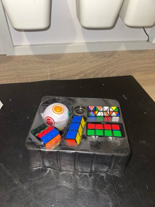 Rubik's Mini 5 Pack Set Sin Usar