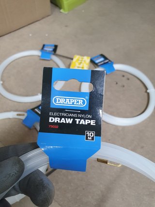 4x Guías Pasacables Nylon Draper 10m
