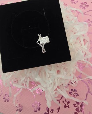 Anillo Oro Blanco Diamantes Corazón