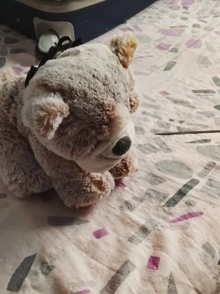 Peluche Famosa Softies perro bulldog