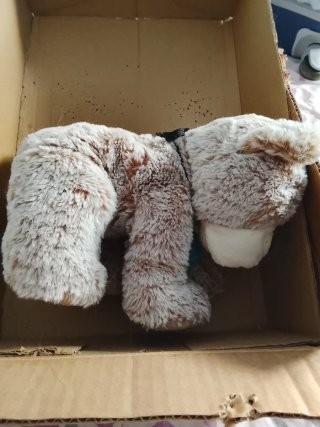 Peluche Famosa Softies perro bulldog
