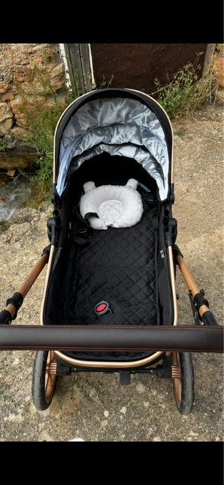 Carrito Bebé Plegable Negro silla de paseo