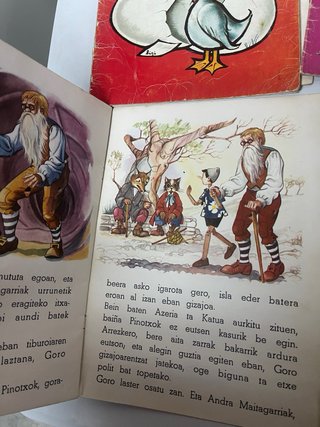 COMIC’s ANTIGUOS EN EUSKERA