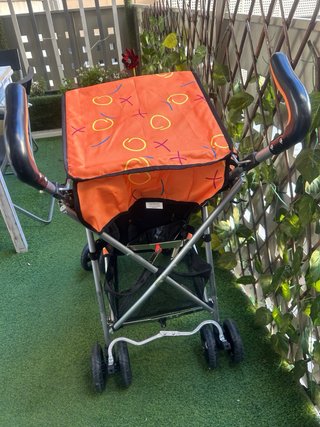 Silla de paseo Patron paraguas naranja