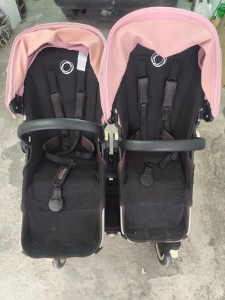 Bugaboo donkey carro gemelar doble
