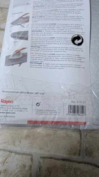 Funda Universal Tabla Planchar Fácil Ajuste