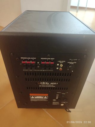 Subwoofer Infinity Negro