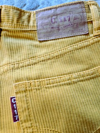 Calças C.117 Vintage Amarelo mostarda