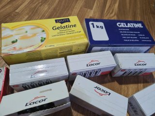 Cartuchos CO2 y Gelatina en Láminas