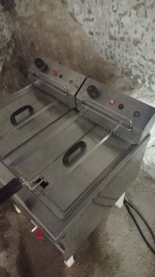 Freidora Industrial Doble