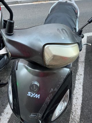 Moto Scooter Sym Symphony 50 Negra