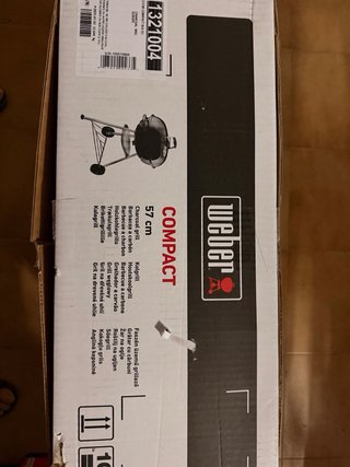 Barbacoa Weber Compact Kettle 57 cm - NUOVA