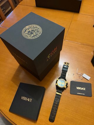 Reloj Versace Icon Active Oro/Azul