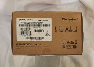 Blackstar Polar 2 Interfaz Audio USB Guitarra