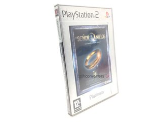 el senor de los anillos la comunidad anillos platinum ps2