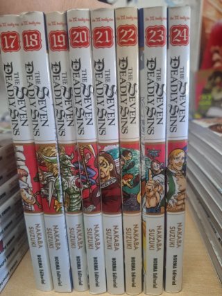 Colección completa Seven Deadly Sins
