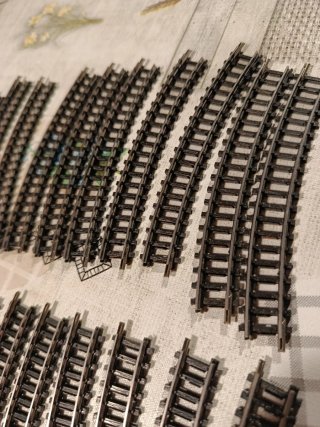 Ibertren Vías de Tren Curvas 30 grados