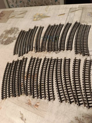 Ibertren Vías de Tren Curvas 30 grados