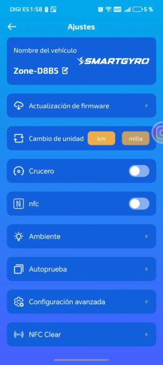Patín Eléctrico Smartgyro Z-one