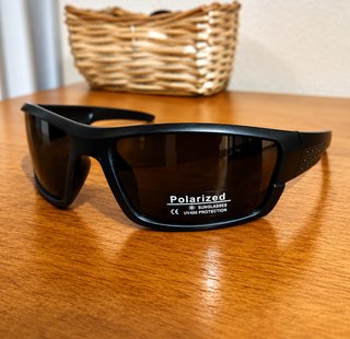 Gafas de sol polarizadas UV400 negras