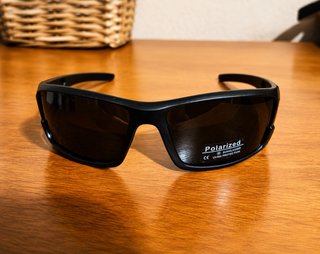 Gafas de sol polarizadas UV400 negras