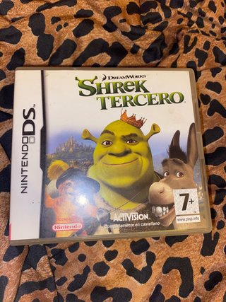 Shrek Tercero Nintendo DS (solo caja)