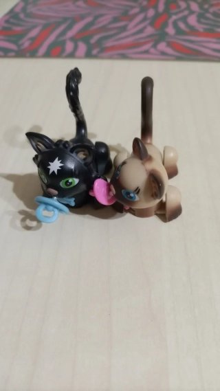 Set 2 Cuccioli PetParade Gatti Giocattolo