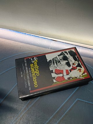 Película VHS ,  descatalogada, TESTIGO SILENCIOSO